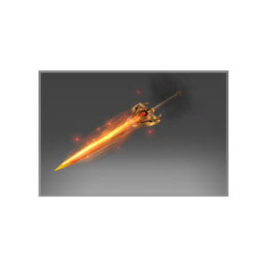 Autographed Spear of the Daemonfell Flame