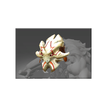 Frozen Aspect Mask of Fulminant Rage