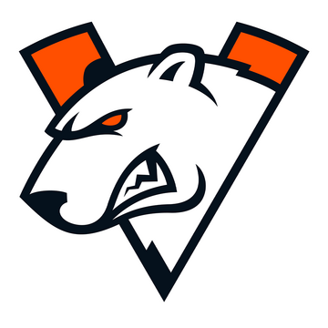 Gold Virtus.pro Team Sticker - TI 2022