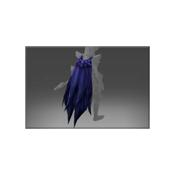 Inscribed Cape of the Black Wind Raven