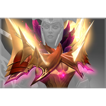 Inscribed Radiant Conqueror Shoulder