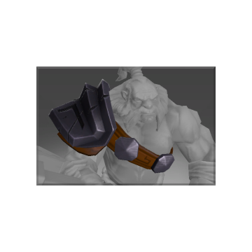 Inscribed Saberhorn's Pauldron