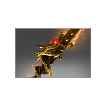 Inscribed Staff of the Demon Trickster